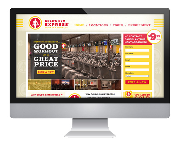 Projects-Website_GoldsGymExpress