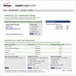Verizon Superpages Business Listing